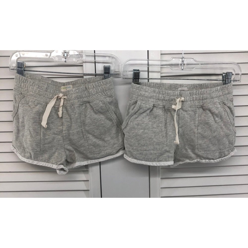 Crewcuts size 4/5 grey heather Shorts bundle